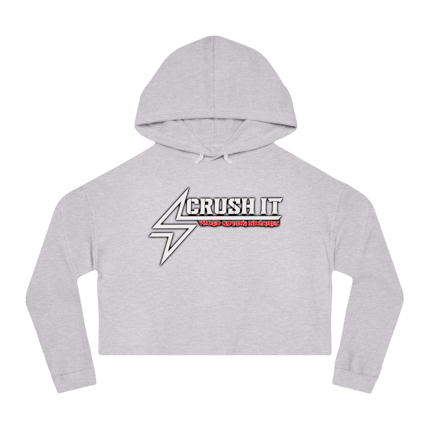 Crush It /  Women's Cropped Hoodie