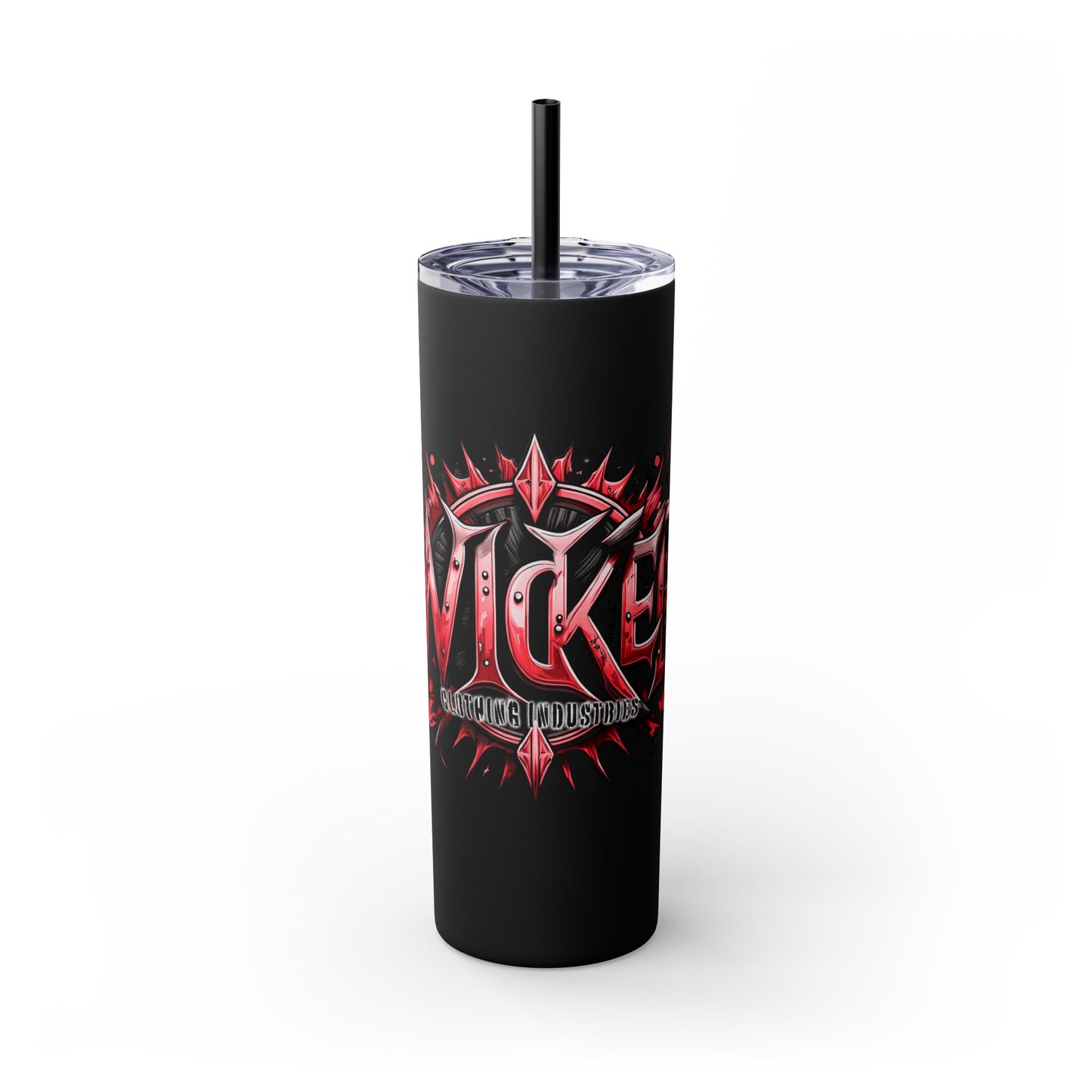 King Wicked 1 /WCI / Skinny Tumbler with Straw, 20oz