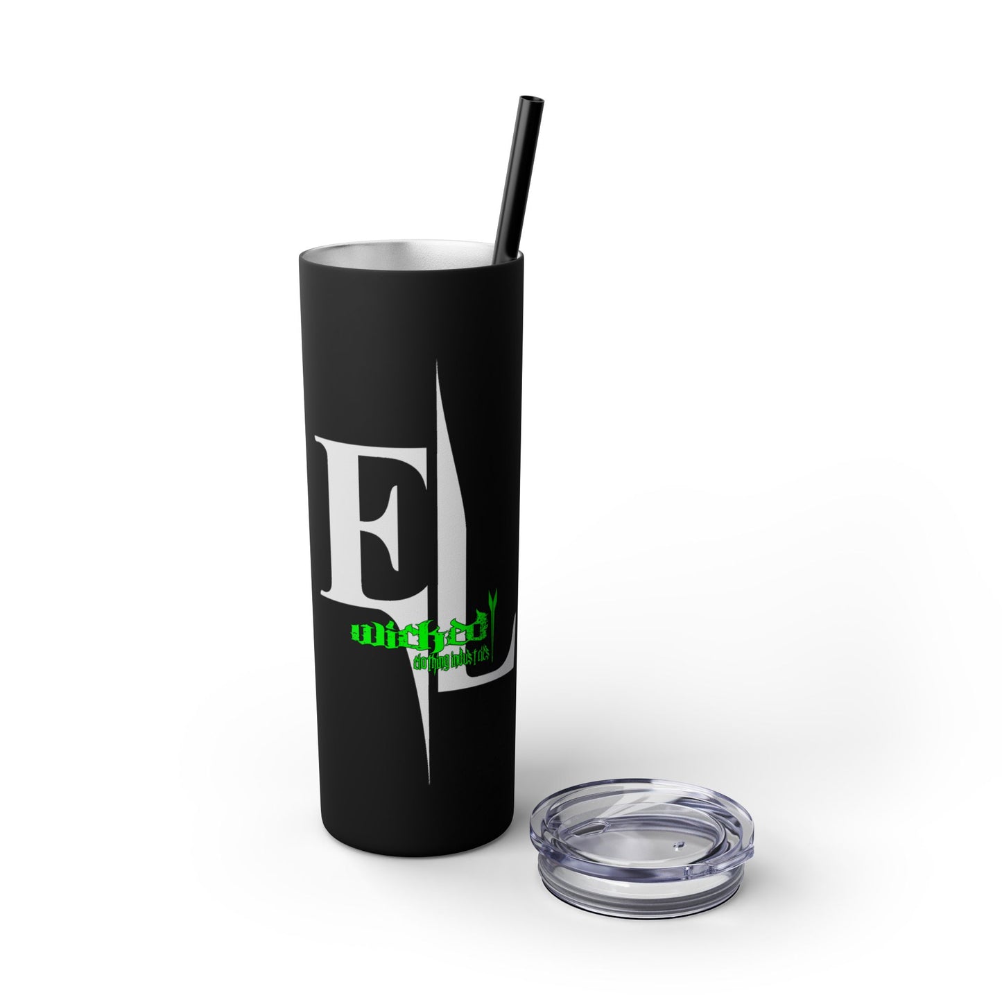EL 423 Visions / Skinny Tumbler with Straw, 20oz