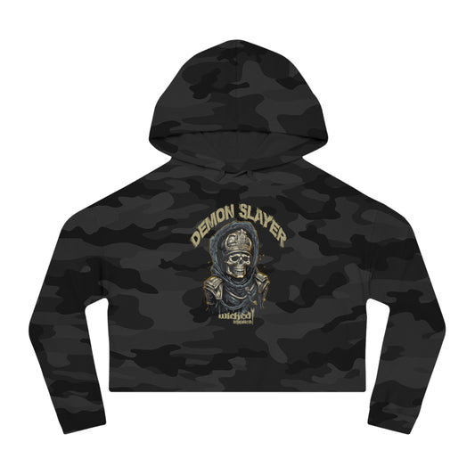 Demon Slayer/ Cropped Hoodie