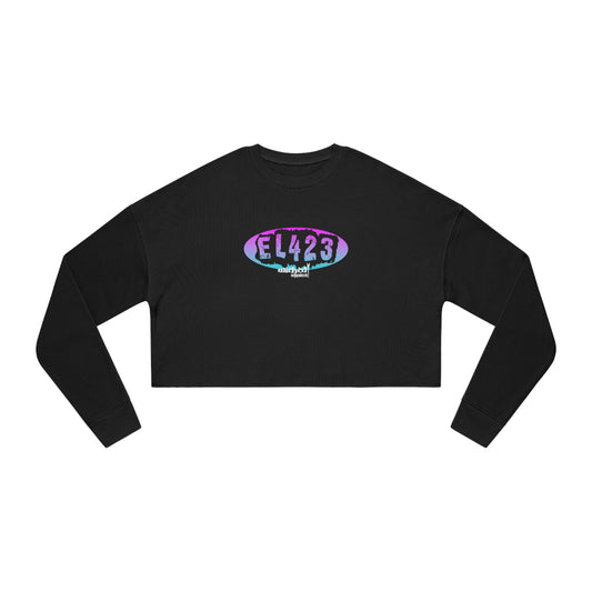 EL423 Alterative Berry Color /Women's Cropped Sweatshirt