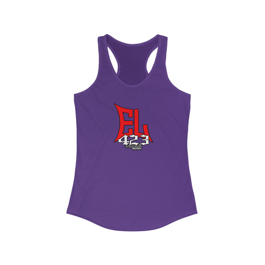 EL423/ Red Bold /Racerback Tank Top