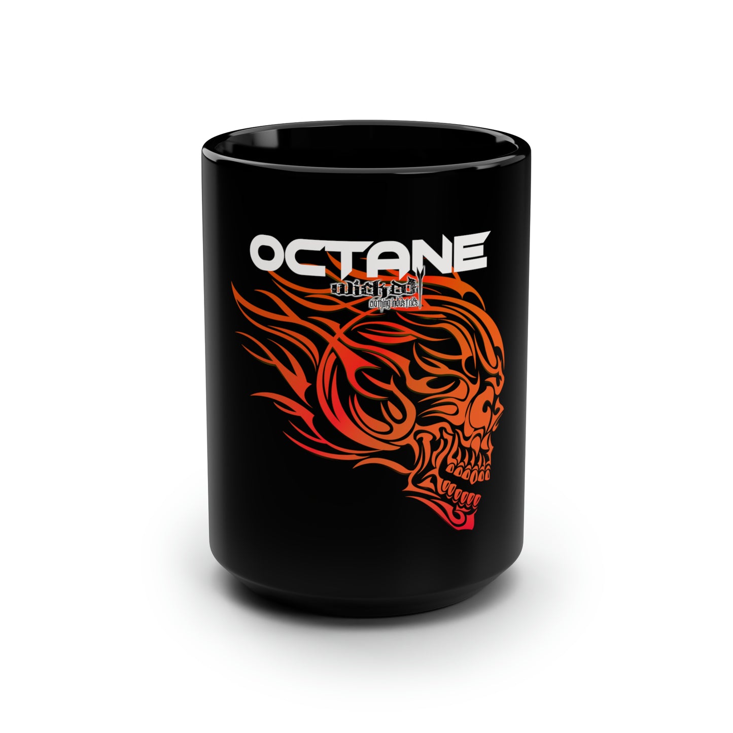 Octane 1/Black Mug, 15oz