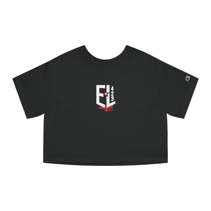 EL423 Electric 3D / Black/ Crop Top