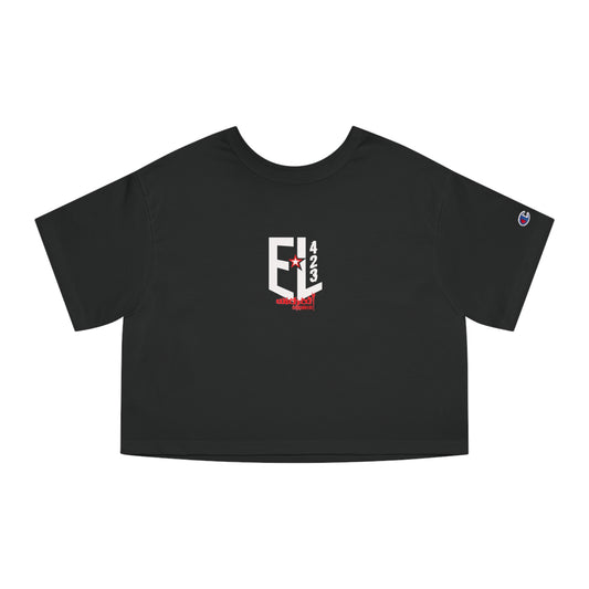 EL423 Electric 3D / Black/ Crop Top