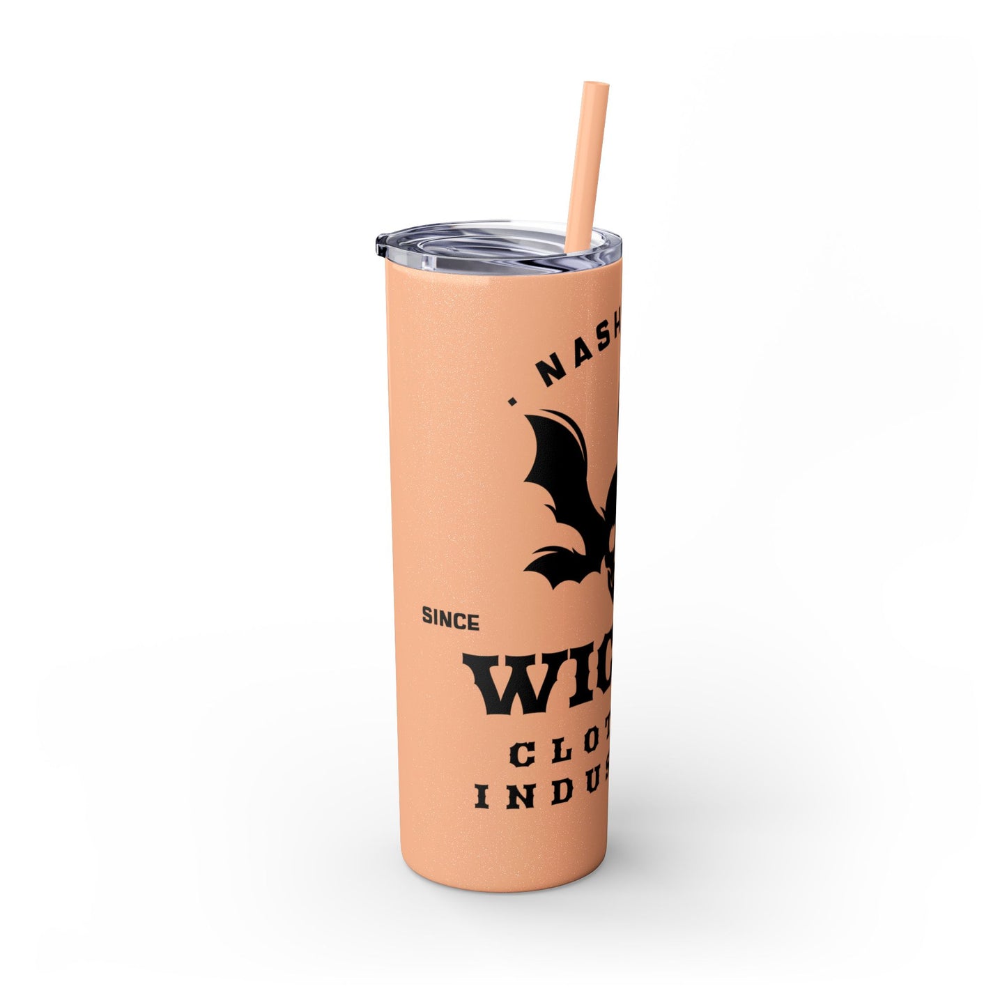 Wicked Nashville /Mint ( Shown)/ Skinny Tumbler with Straw, 20oz