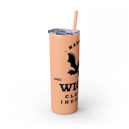 Wicked Nashville /Mint ( Shown)/ Skinny Tumbler with Straw, 20oz