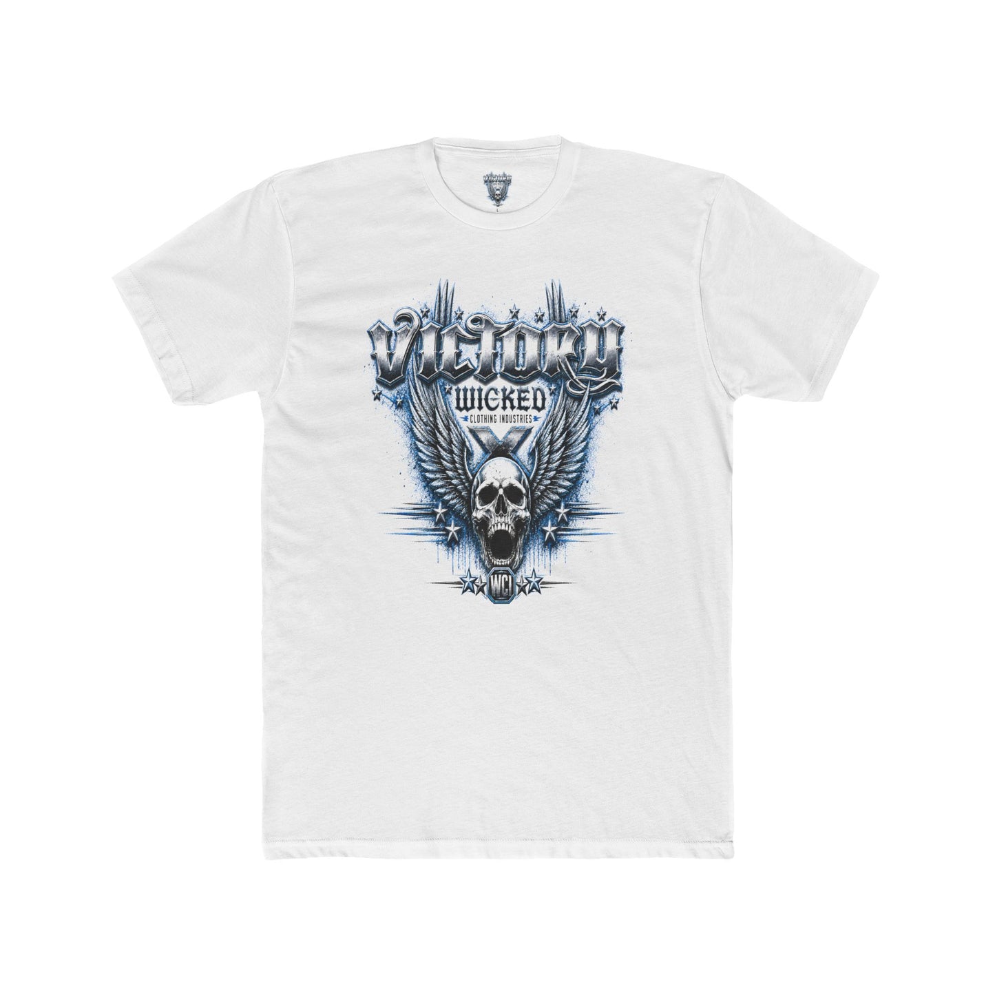 Wicked Clothing Industries "Ice Victory" Cotton Crew Tee