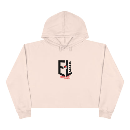 EL423 Electric 3D Black/ /Crop Hoodie