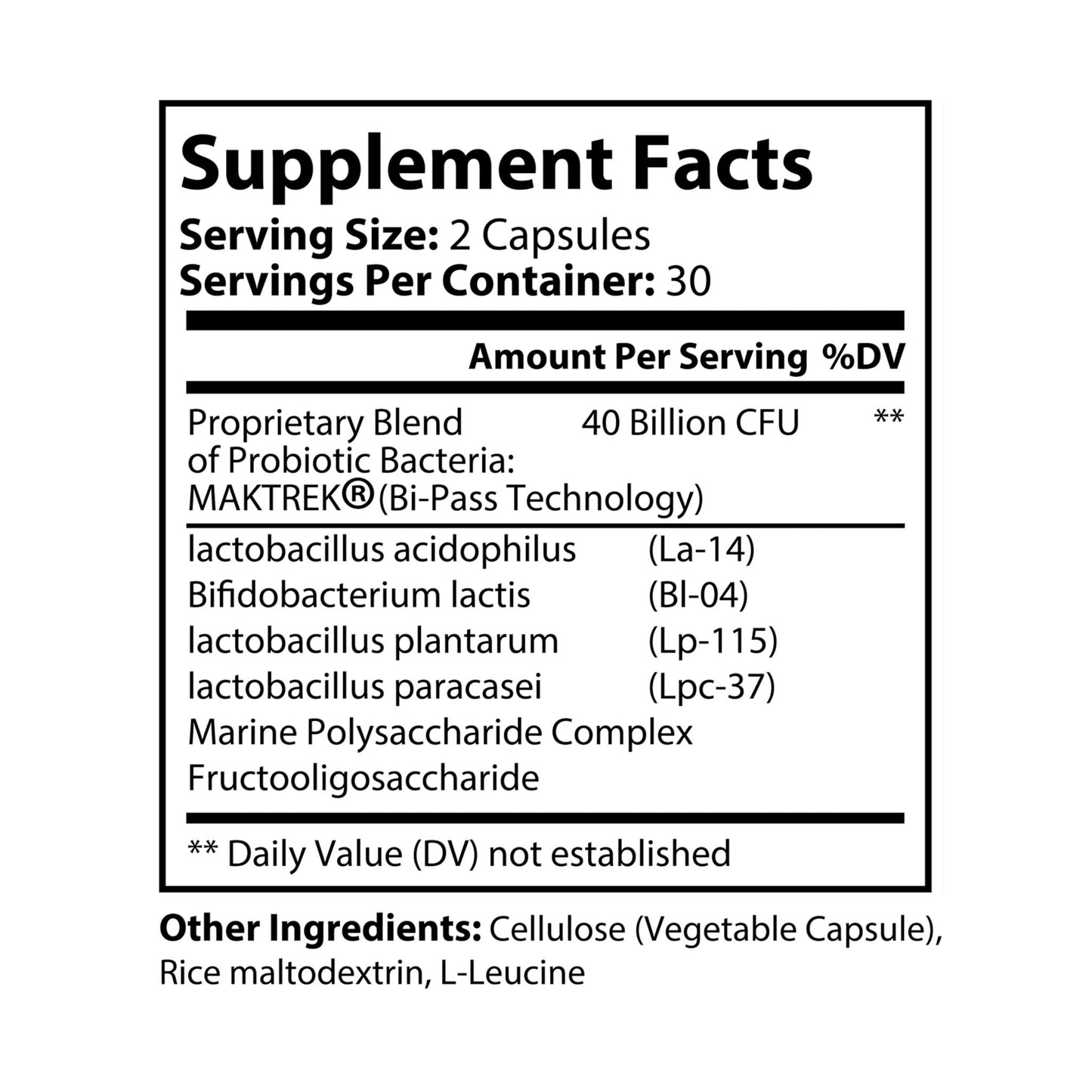 IRON PULSE/WCI/Probiotics Supplement (60 Capsules)