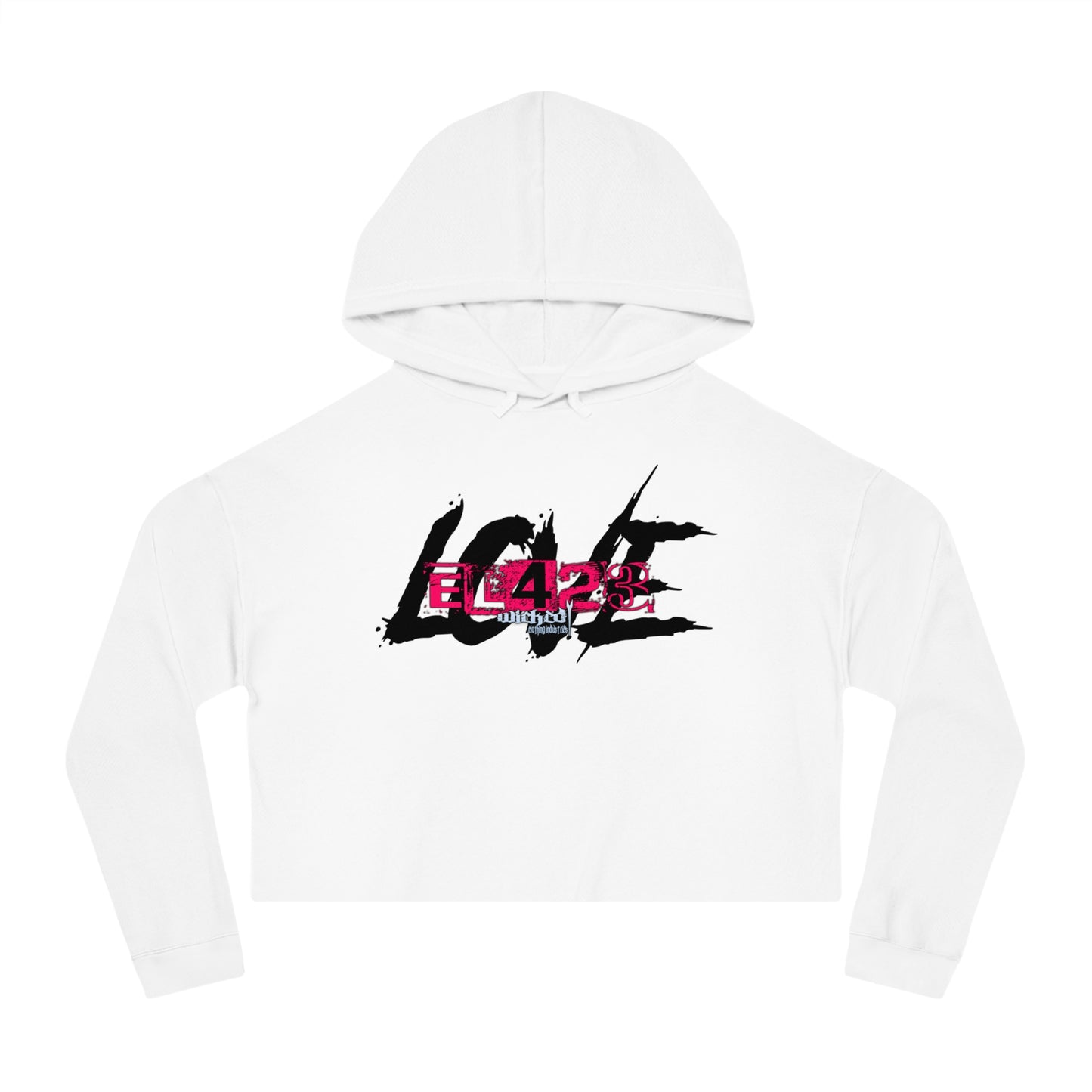 EL423's Gypsy Love Spell /Cropped Hooded Sweatshirt