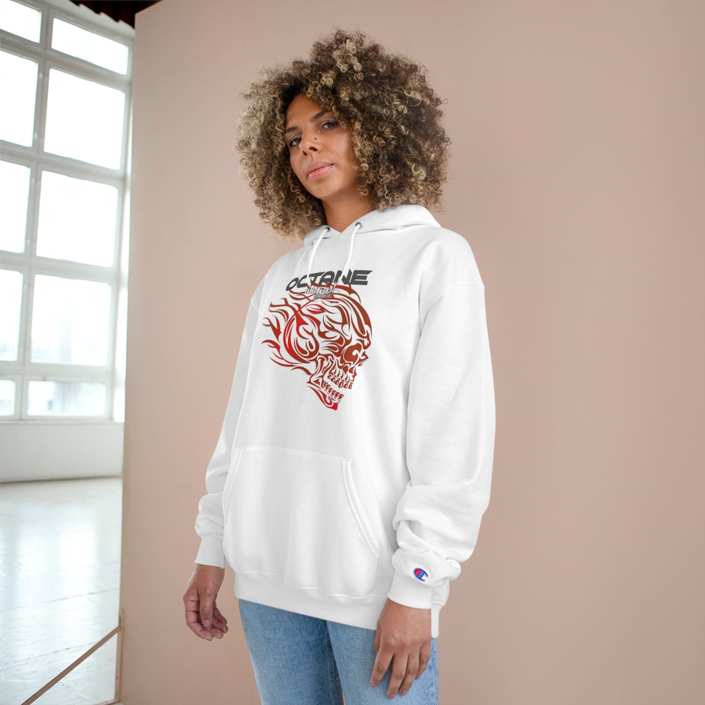 WCI Octane 3 White Hoodie