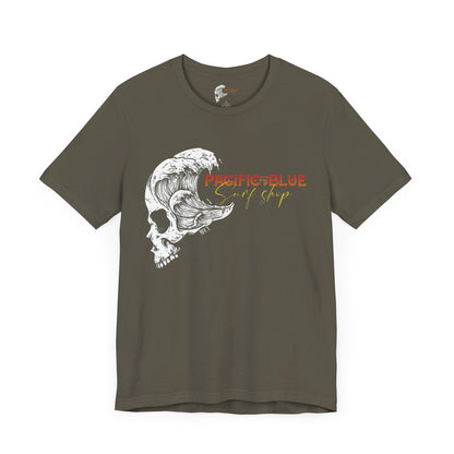 Skull Wave Sunset / Pacific Blue Surf Shop   /WCI  Short Sleeve Tee