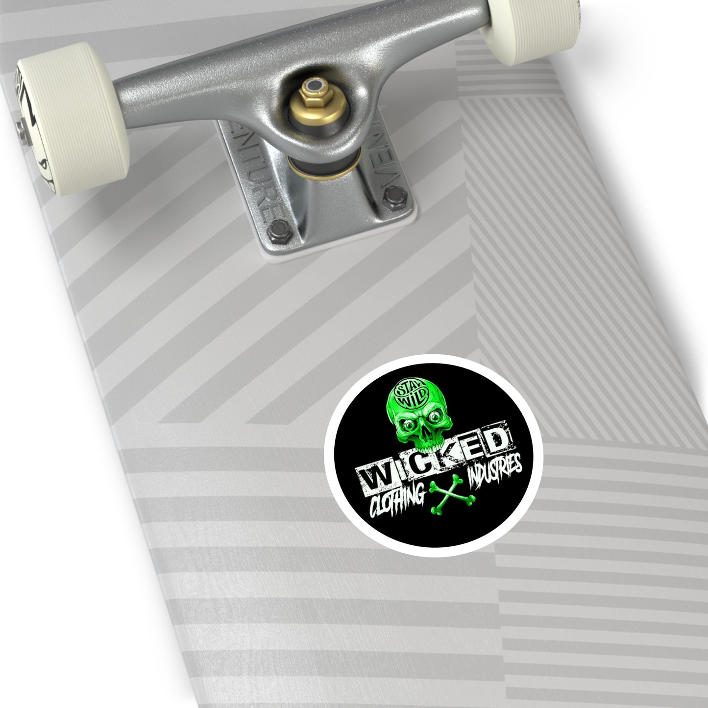 Stay Wild Neon Green WCI  Stickers, Indoor\Outdoor