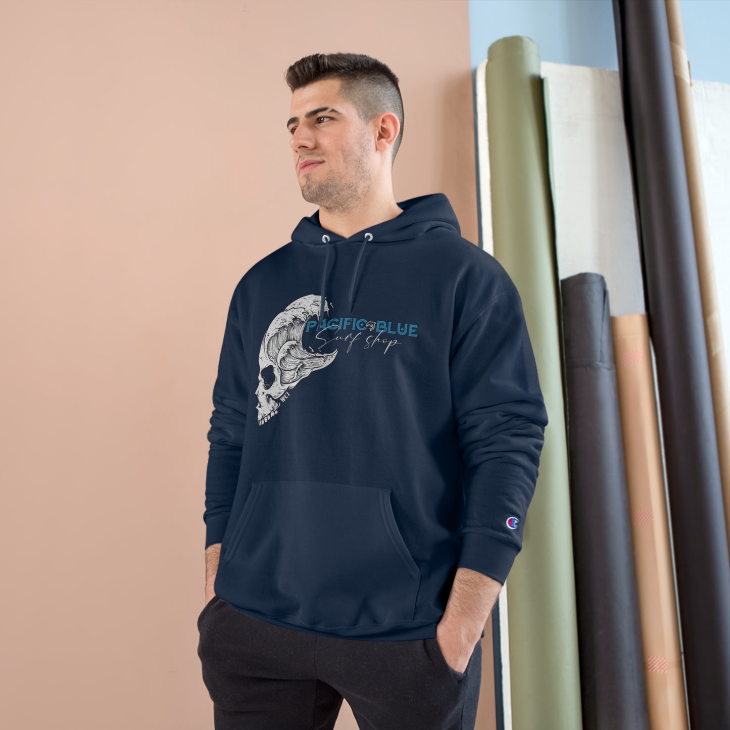 Pacific Blue Surf Shop  WCI New Pullover Hoodie