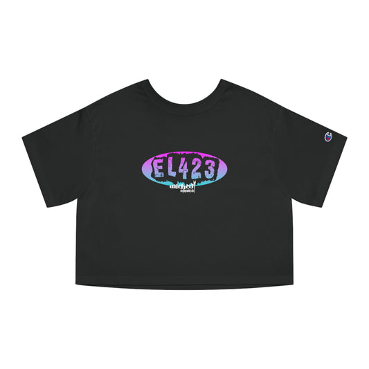 EL423 Alternative /Berry Color/ Cropped T-Shirt