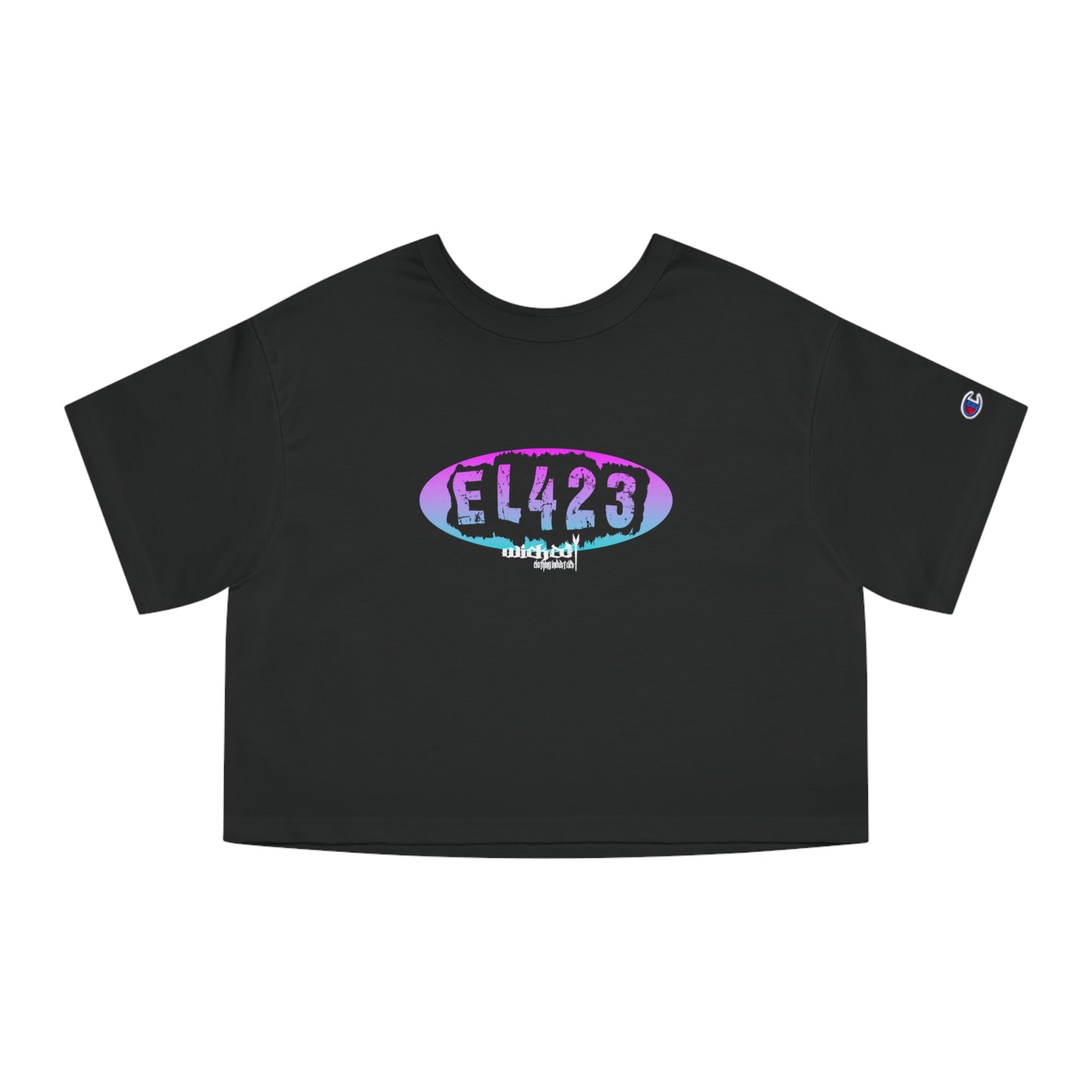 EL423 Alternative /Berry Color/ Cropped T-Shirt