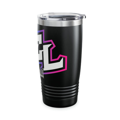 EL423 Punk Rock Hot Pink Ringneck Tumbler, 20oz