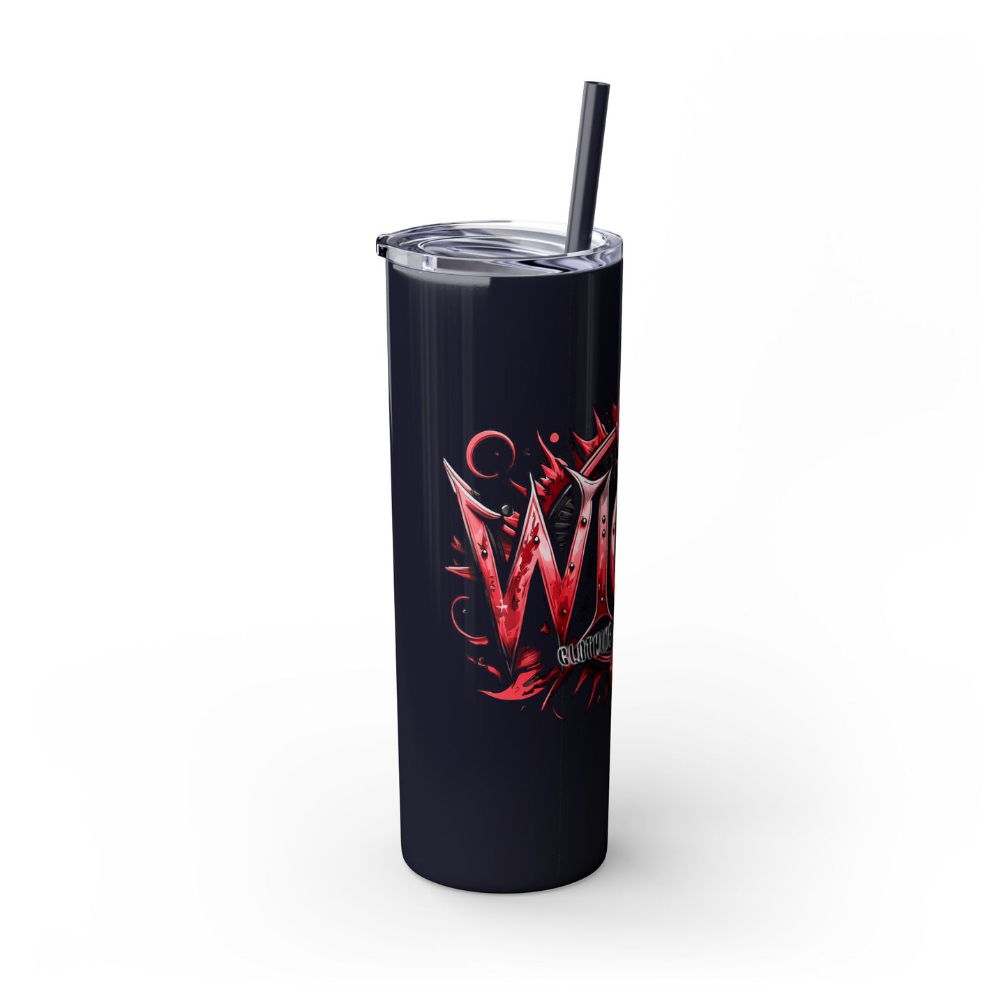 King Wicked 1 /WCI / Skinny Tumbler with Straw, 20oz