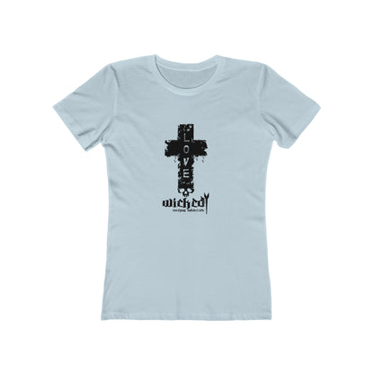 Love / White/Women's  Tee