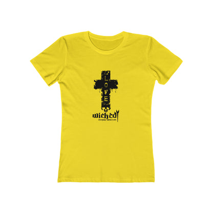 Love / White/Women's  Tee