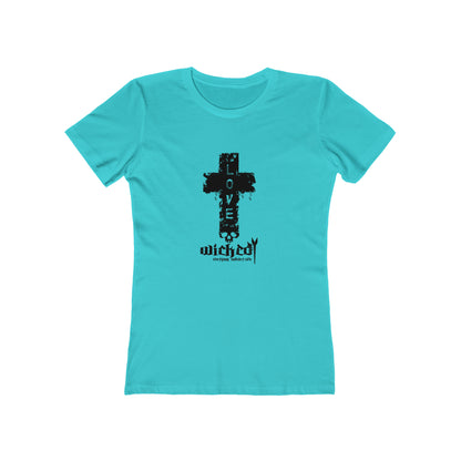 Love / White/Women's  Tee