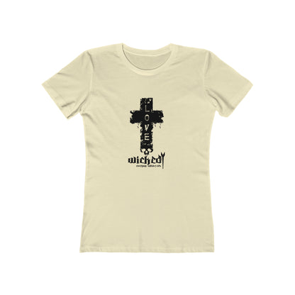 Love / White/Women's  Tee