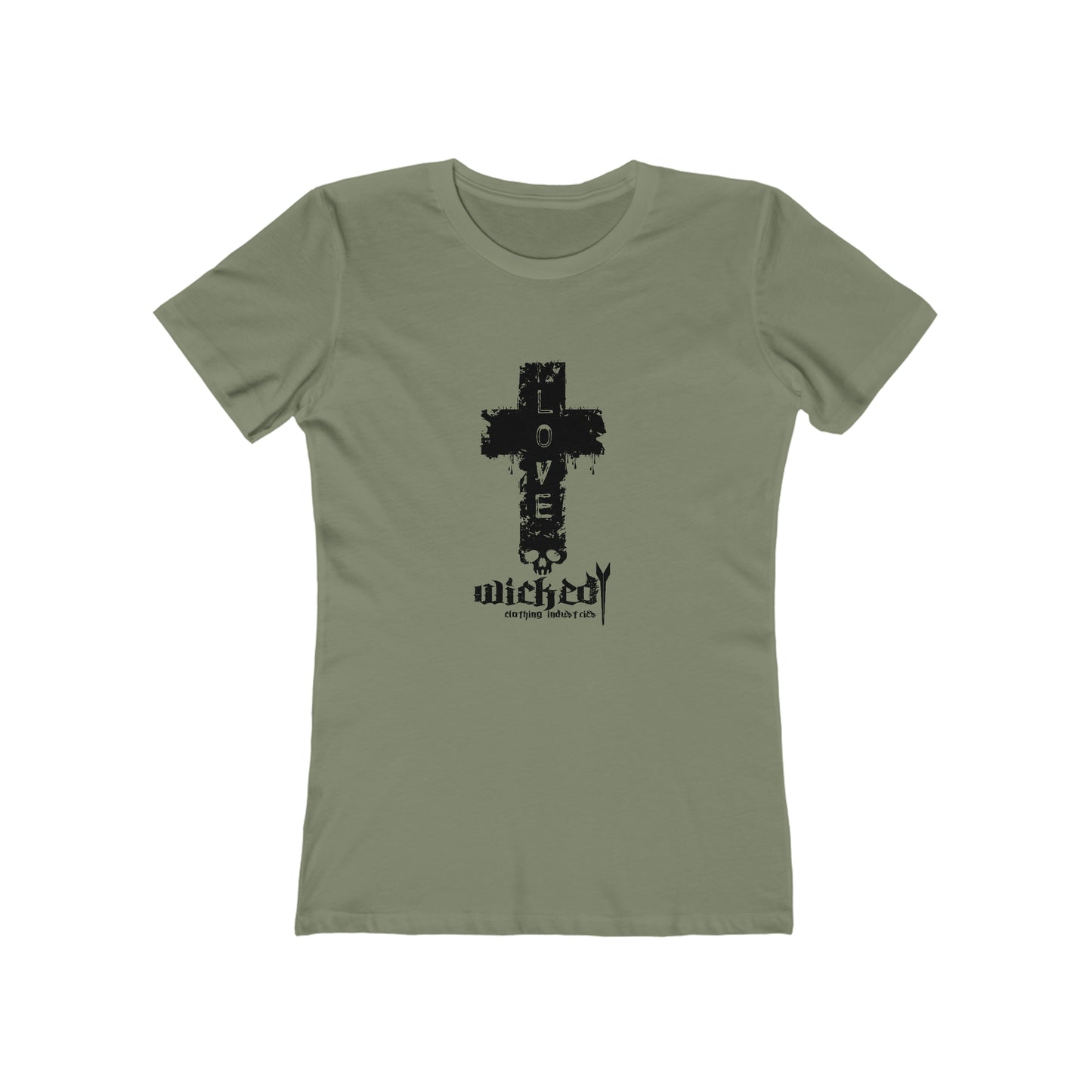Love / White/Women's  Tee