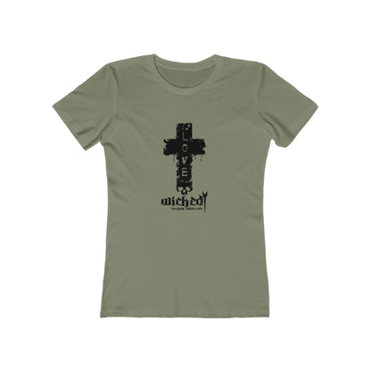 Love / White/Women's  Tee
