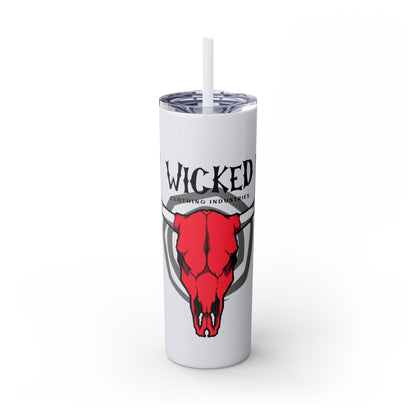 DeadHead WCI / Skinny Tumbler with Straw, 20oz