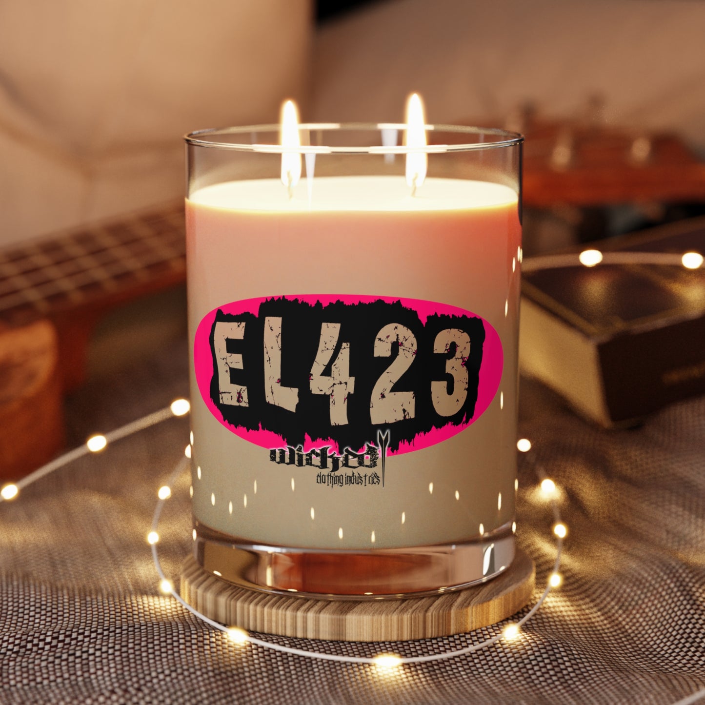 EL423 Alternative /Scented Candle -  Glass, 11oz