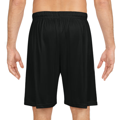 Pacific Blue "Titan" Chrome Skull /Basketball Shorts /WCI
