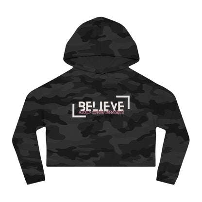 Believe 2 EL Soft Pink / Cropped Hoodie