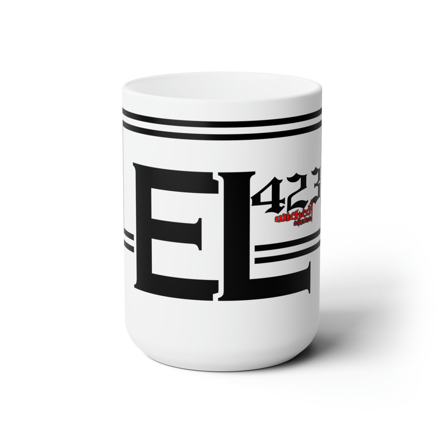 EL423 Vintage / White  Mug