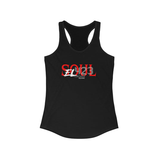 EL Soul/Red/White/ Racerback Tank Top