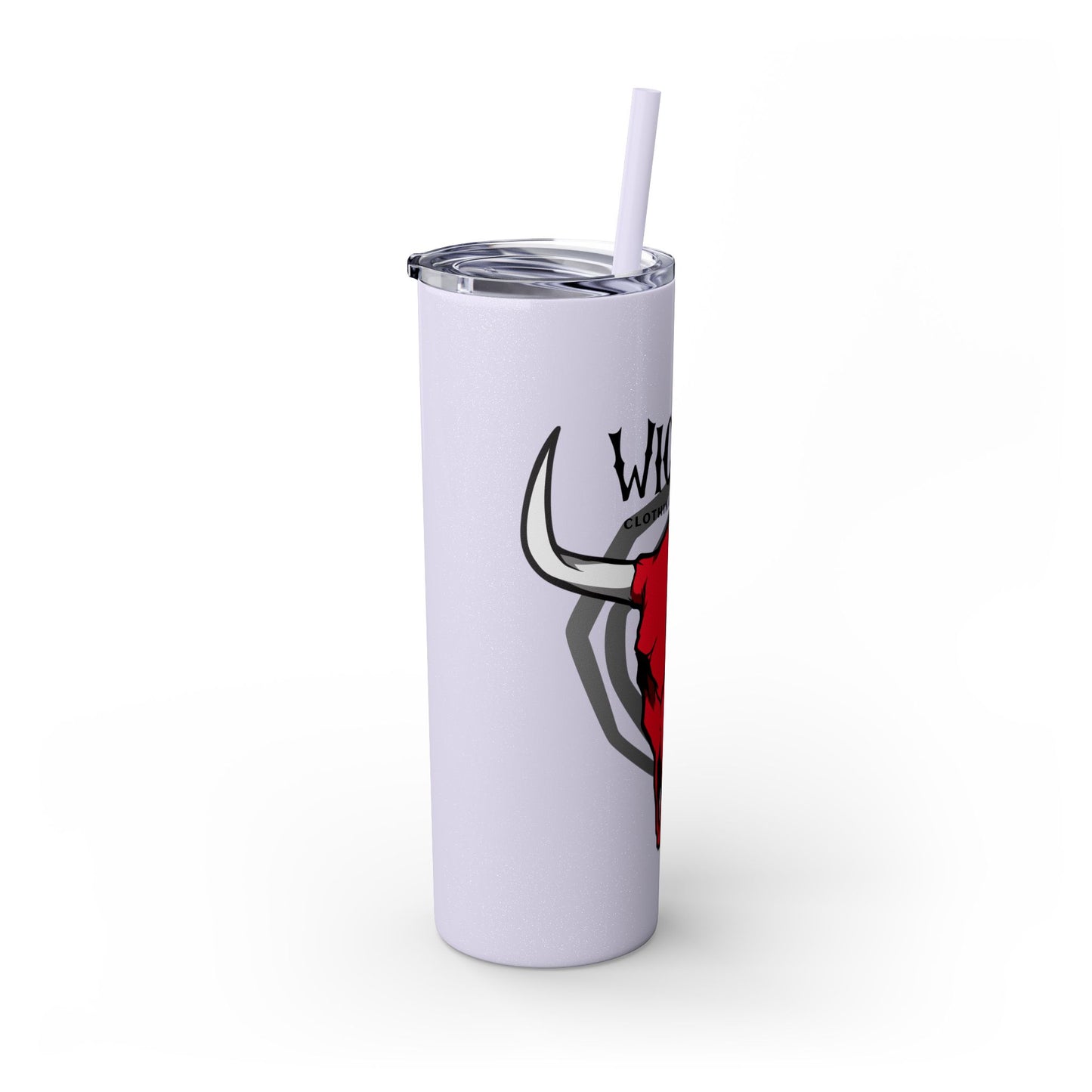 DeadHead WCI / Skinny Tumbler with Straw, 20oz
