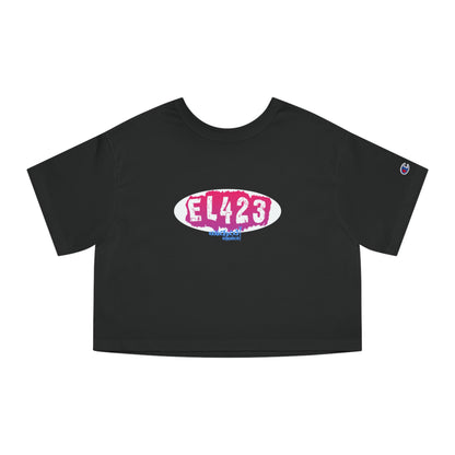 EL423 Alternative Cotton Candy Colors/ Cropped T-Shirt