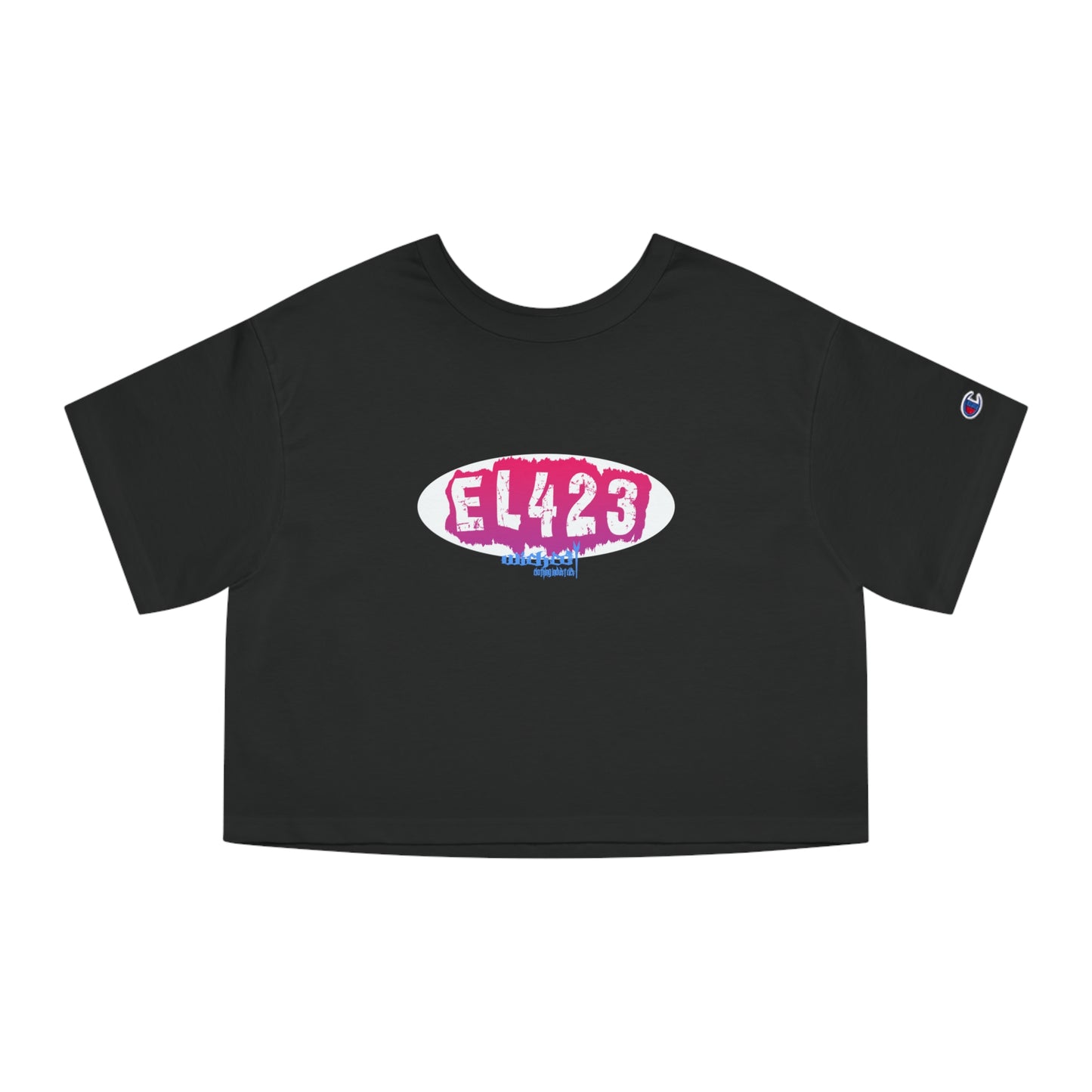 EL423 Alternative Cotton Candy Colors/ Cropped T-Shirt