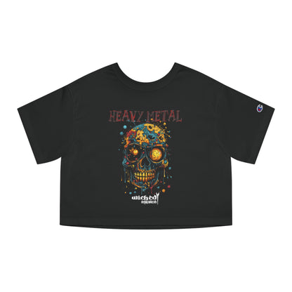 Heavy Metal Cropped T-Shirt