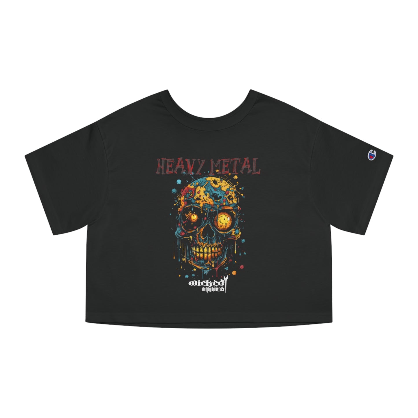 Heavy Metal Cropped T-Shirt