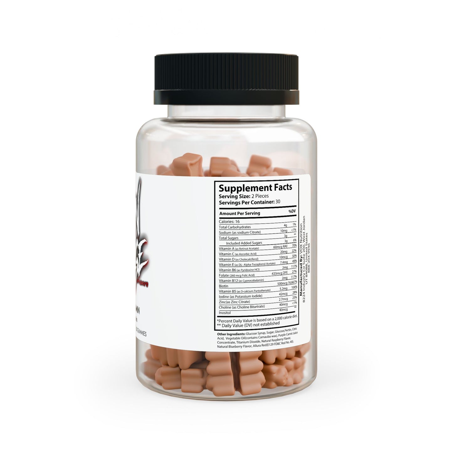 IRON PULSE /WCI/ Hair Vitamin Gummies (60 Gummies)