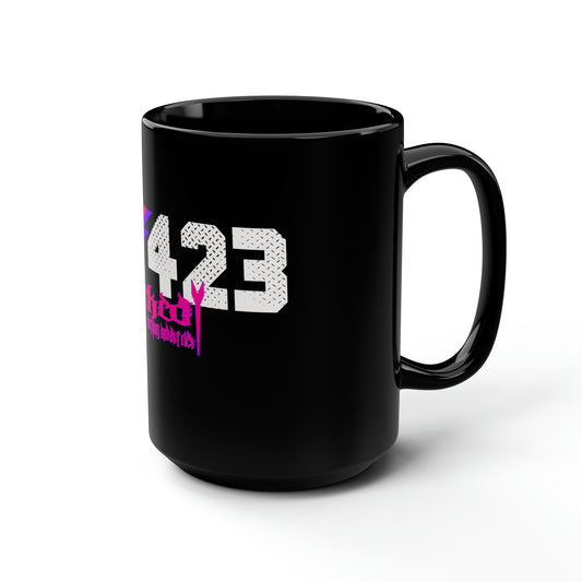 Shockwave EL423 WCI /Black Mug, 15oz