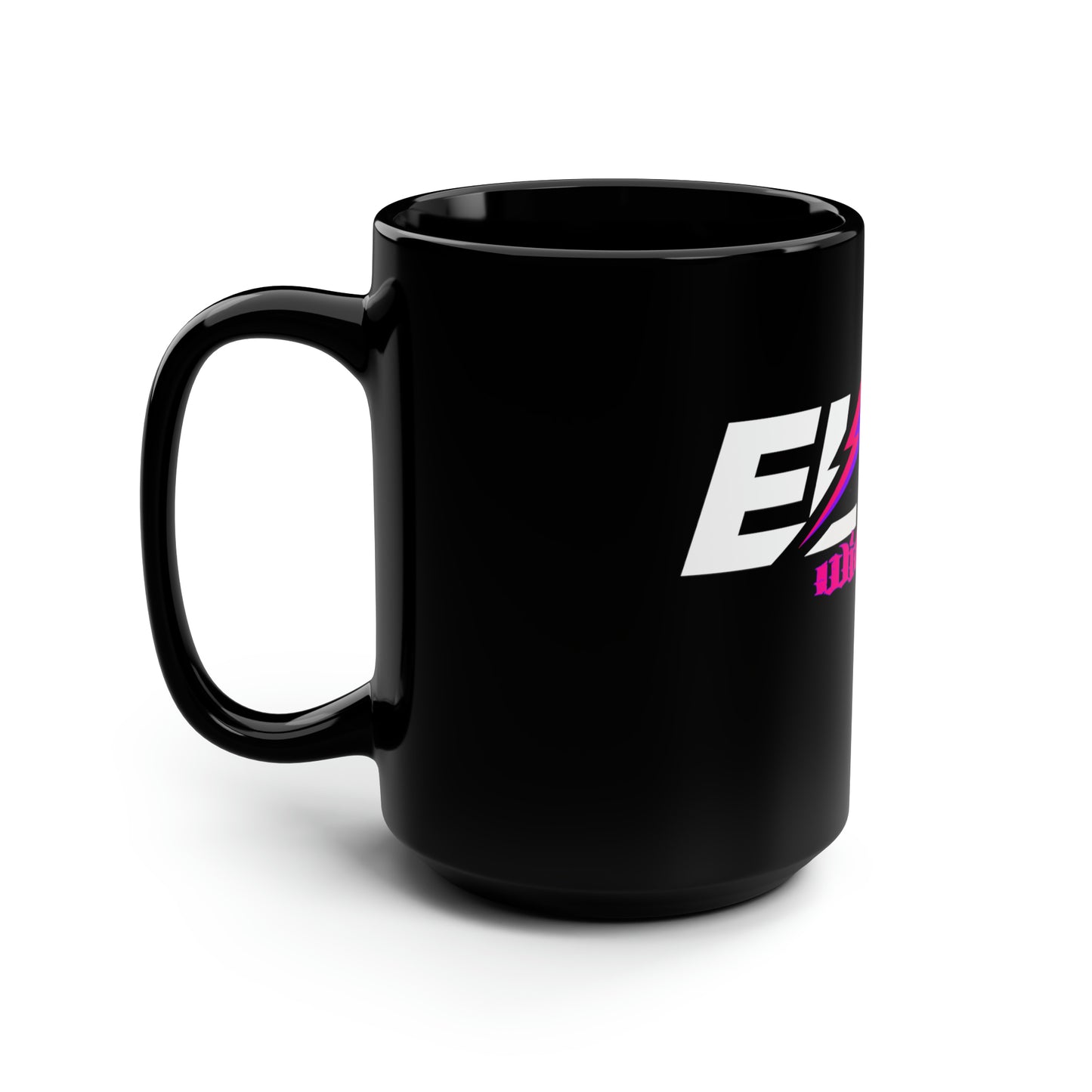 Shockwave EL423  WCI /Black Mug, 15oz