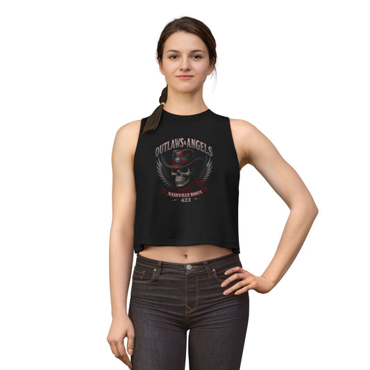Women's Crop Top Outlaws & Angels Nashville Roots