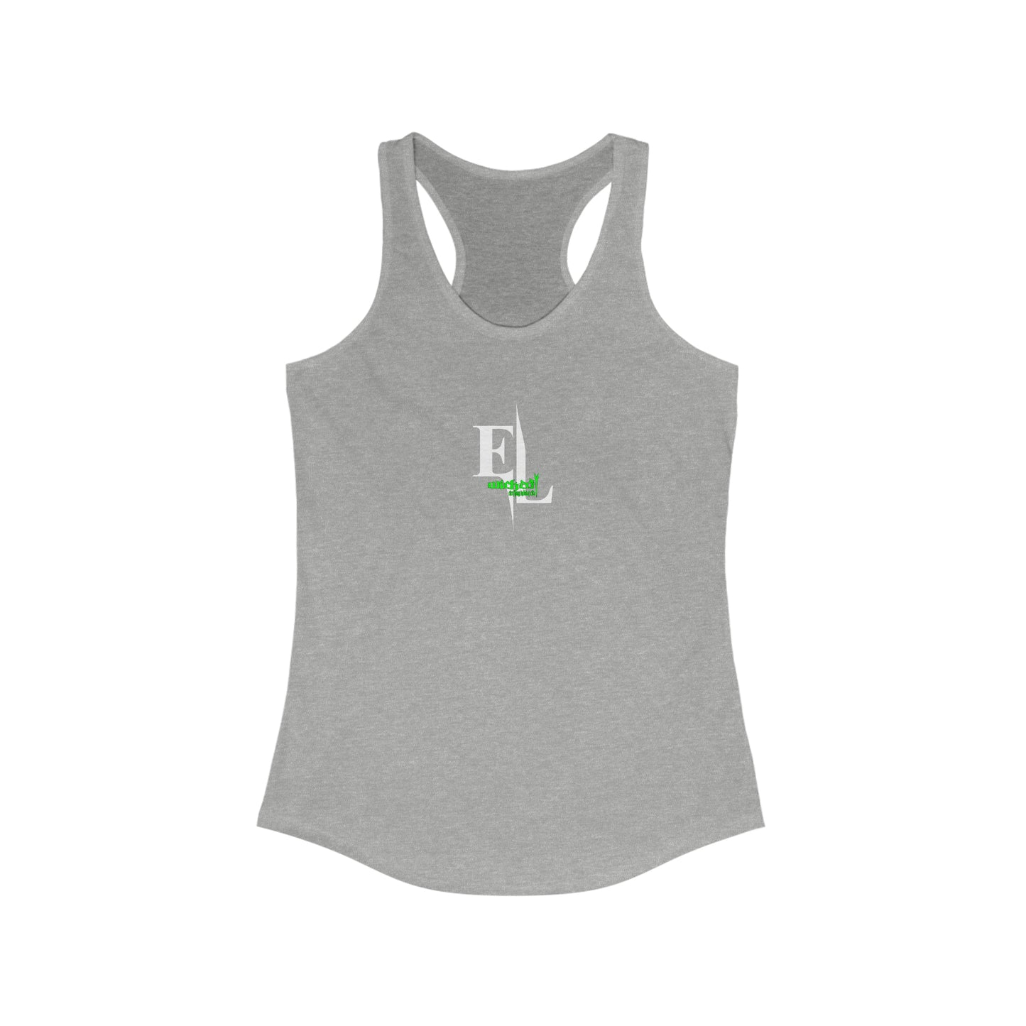 EL Visions White /Women's  Racerback Tank Top