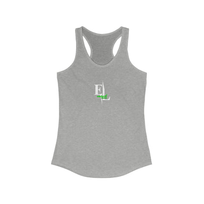 EL Visions White /Women's  Racerback Tank Top