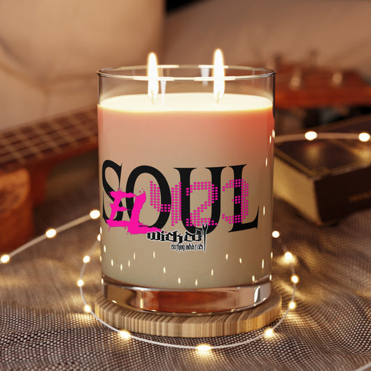 EL423 Soul /Scented Candle - Glass, 11oz