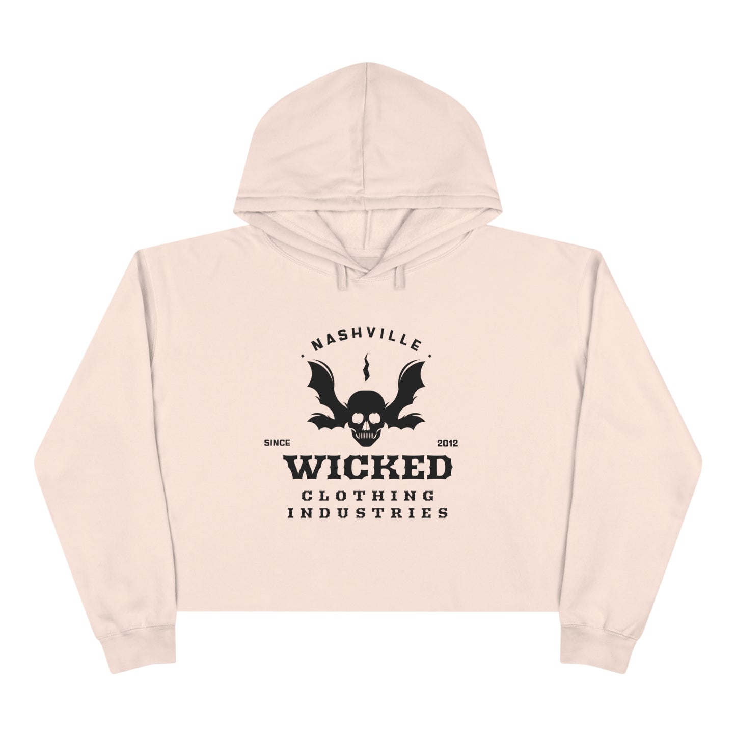 Wicked Bat Nashville /Crop Hoodie