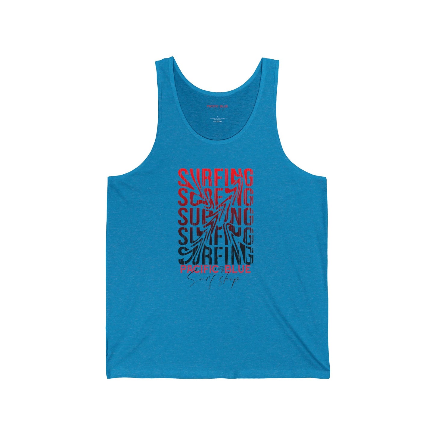 Pacific Blue Surf Shop 2 WCI / Black  Jersey Tank