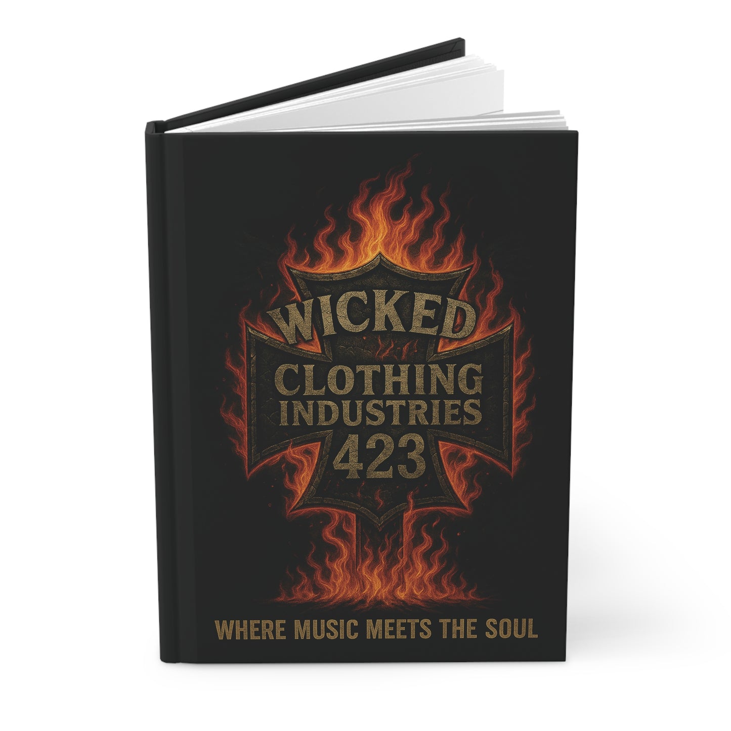 The Soul's Setlist / Wicked Clothing Industries /Hardcover Journal Matte